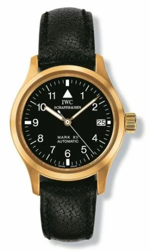 IWC Lady Pilot's Watch Mark XII Yellow Gold / Black / Strap IW4421-03 (IW442103)